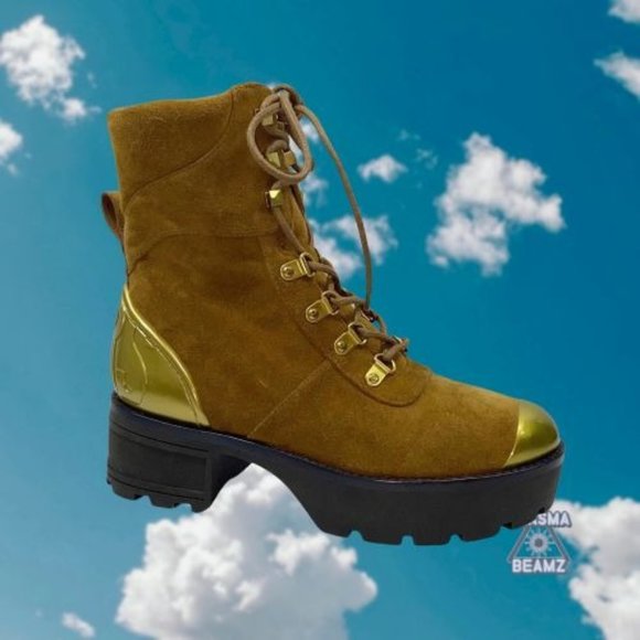 MICHAEL Michael Kors Shoes - Michael Kors Khloe Chunky Combat Boots 7 New